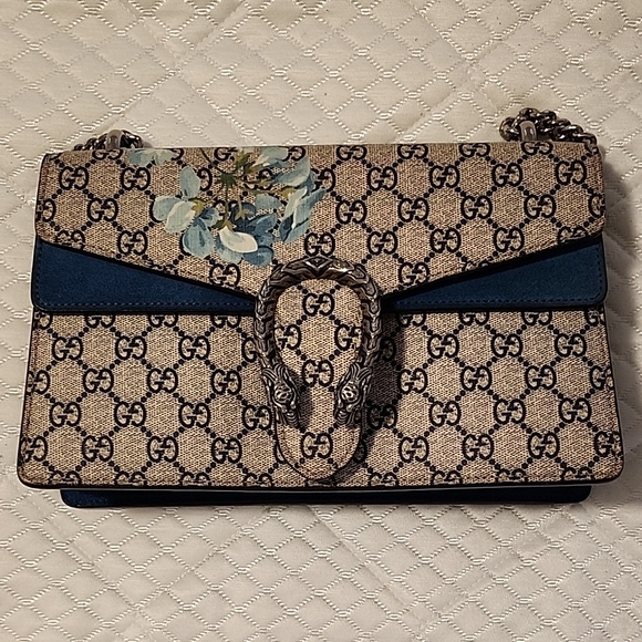 Gucci Handbags - Gucci Blue Bloom